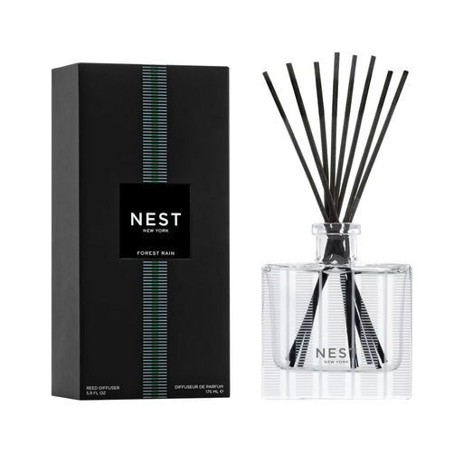 Nava Beauty Nest New York FOREST RAIN Reed Diffuser 175 mL Fragrance White Smoke