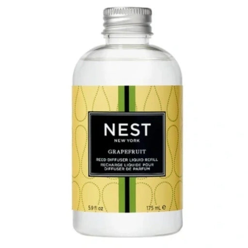 Nava Beauty Nest New York Grapefruit Reed Diffuser Liquid Refill 5.9 Oz Fragrance White Smoke