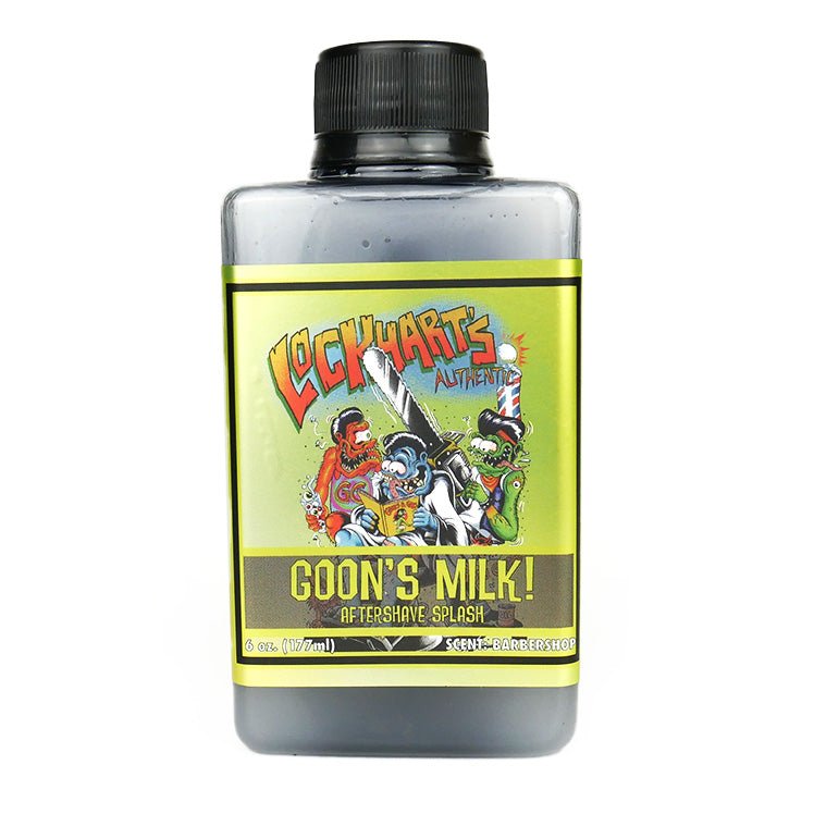 Lockhart's Authentic Barbershop Goon's Milk! Aftershave Splash Artisan Soaps White Smoke