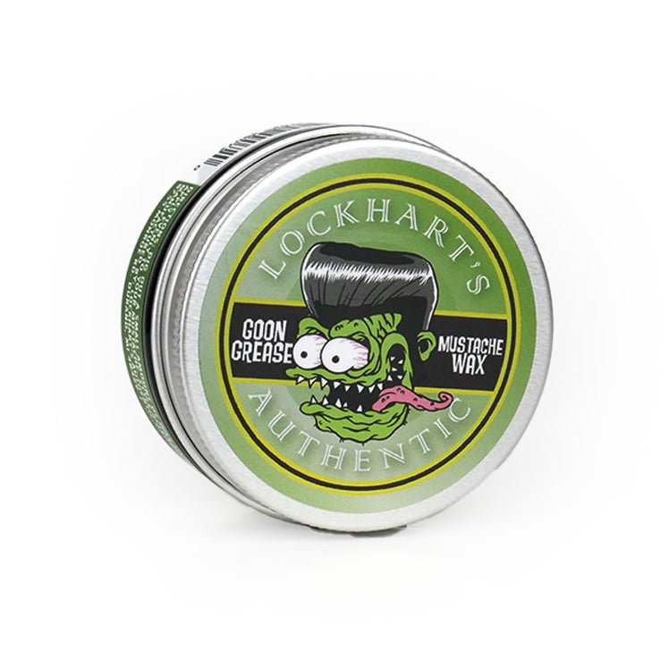 Lockhart's Authentic Lockhart's Goon Grease Heavy Mustache Wax Beard Care White Smoke Brown,White