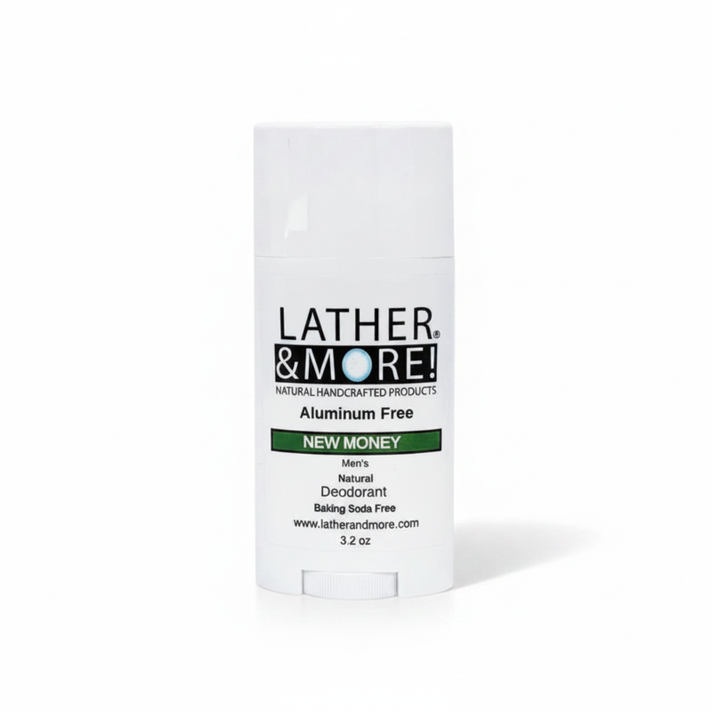 Lather and More! New Money Men's Natural Deodorant deodorant Lavender