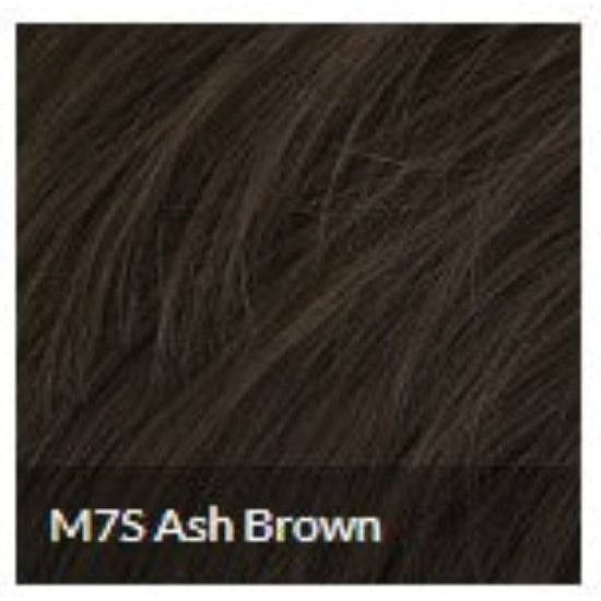 VIP Extensions Hairdo Him Collection Elite Wig, Color M7 Ash Brown Wig Black M7S Ash Brown