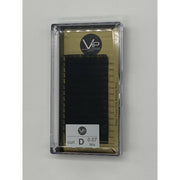 VIP Extensions VIP Faux Mink XL, 14 Lines 19-25mm, 2 Lines Per Size Eyelash Extensions Gray 0.07 / D