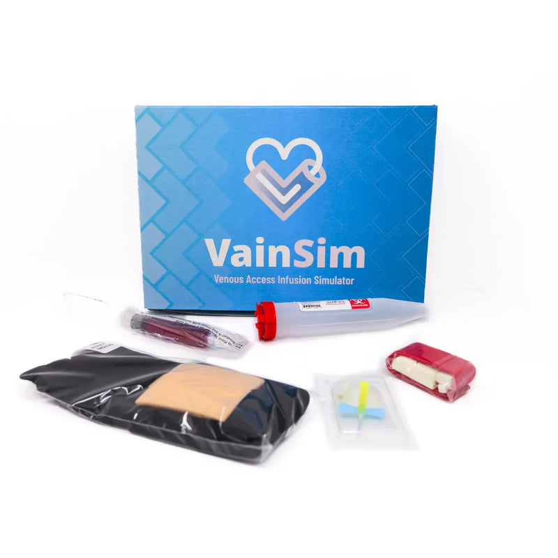 VAINSIM Venous Access Simulator Training Kit Medical White Smoke