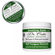 COLEHERBALS LLC 13 - Dr. Cole's Organic Nail Fungus Salts Formula Herbal White Smoke