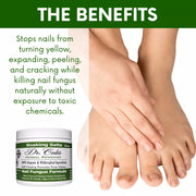 COLEHERBALS LLC 13 - Dr. Cole's Organic Nail Fungus Salts Formula Herbal White Smoke