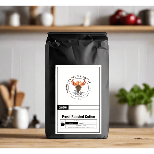 Rising For People Coffee Co. Nicaragua Coffee Roast — Medium Roast Whole Bean Coffee Coffee Gray 1 LB / Whole Bean,1 LB / Espresso,2 LB / Whole Bean,2 LB / Standard,2 LB / Espresso