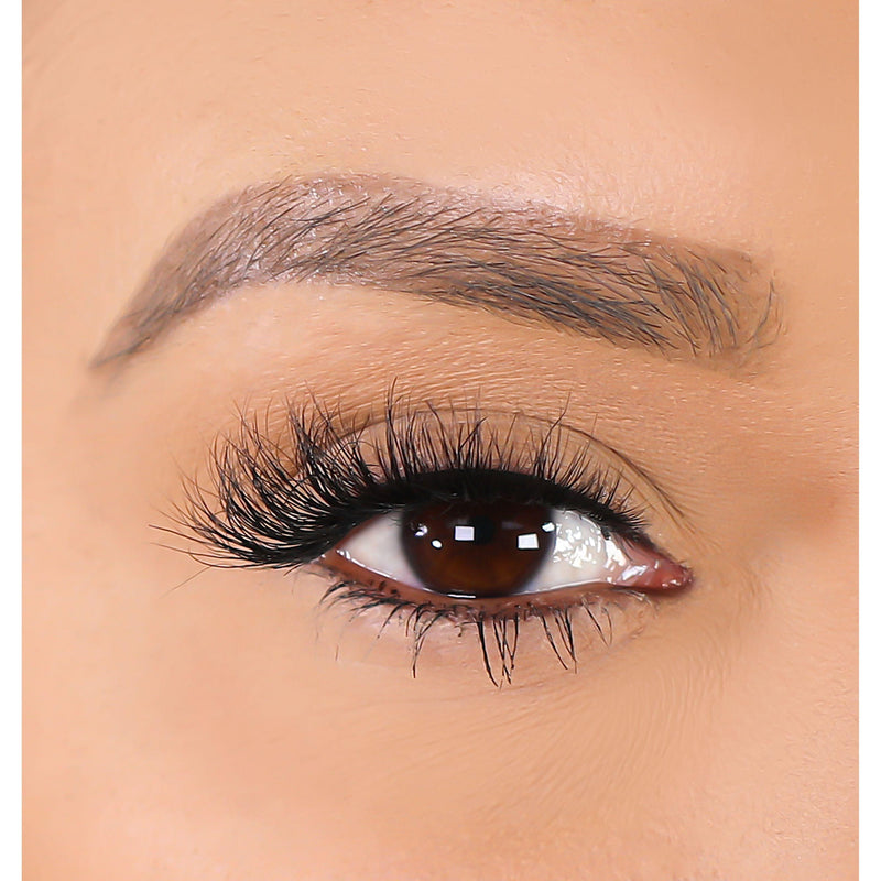 Lurella Cosmetics 3D Mink Eyelashes - Nicole False Eyelash Tan