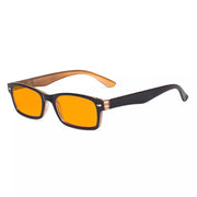 eyekeeper.com Nighttime Glasses Blue Light Blocking Reading Glasses DS055 Eyeglasses White Smoke Black Yellow / without magnification,Black Yellow / +0.50,Black Yellow / +0.75,Black Yellow / +1.00,Black Yellow / +1.25,Black Yellow / +1.50,Black Yellow / +1.75,Black Yellow / +2.00,Black Yellow / +2.25,Black Yellow / +2.50