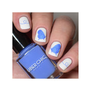 UberChic Beauty Butterflies Stamping Plate Rosy Brown