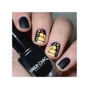 UberChic Beauty Butterflies Stamping Plate Tan