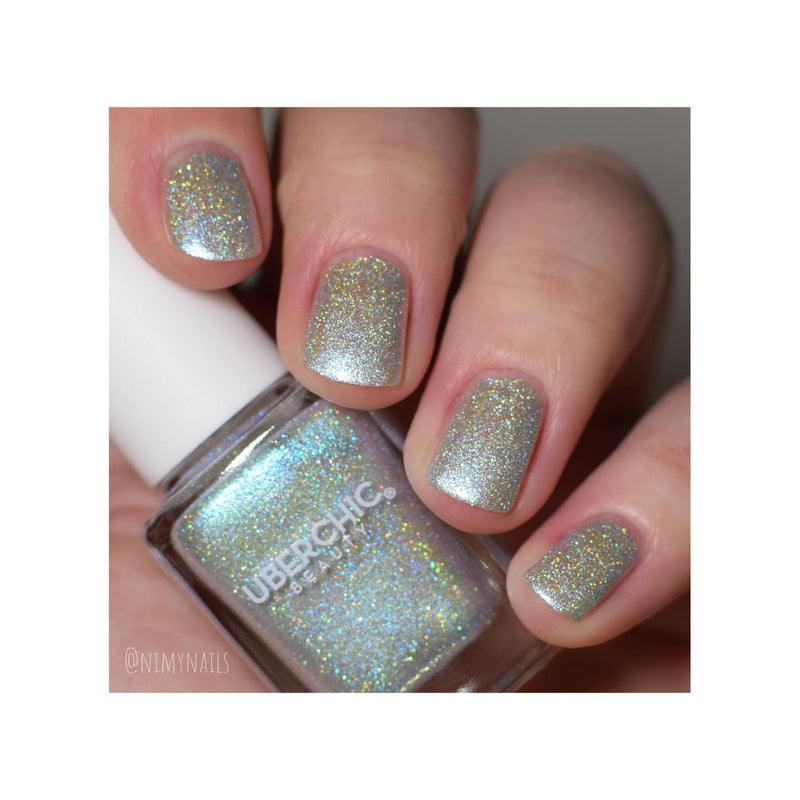 UberChic Beauty Dream Maker - Holographic Polish Regular Polish Rosy Brown