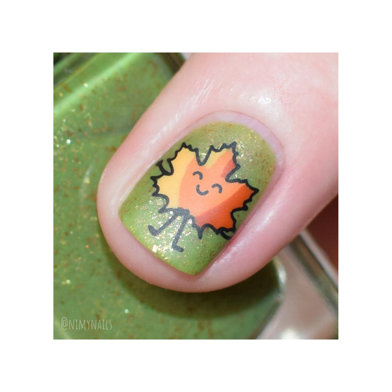 UberChic Beauty Sweater Weather Stamping Plate Dim Gray