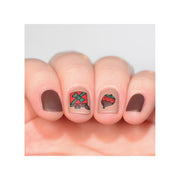 UberChic Beauty Elements of Love Stamping Plate Light Pink