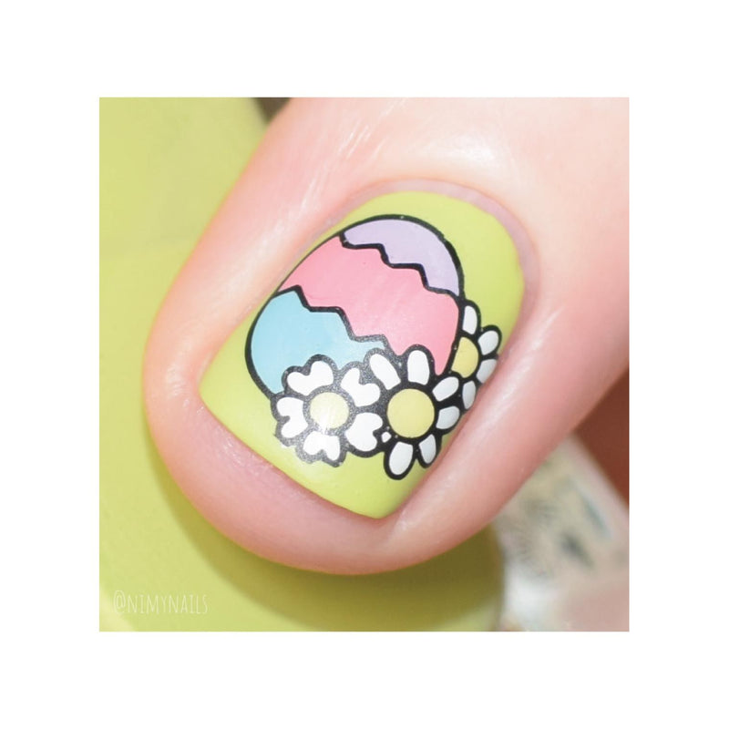 UberChic Beauty Hello Spring Stamping Plate Tan