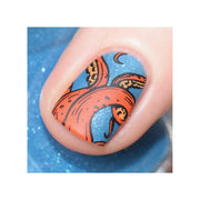 UberChic Beauty Mermaid Life-02 Stamping Plate Gray
