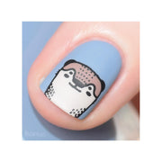 UberChic Beauty Woodland Chic-02 Stamping Plate Gray