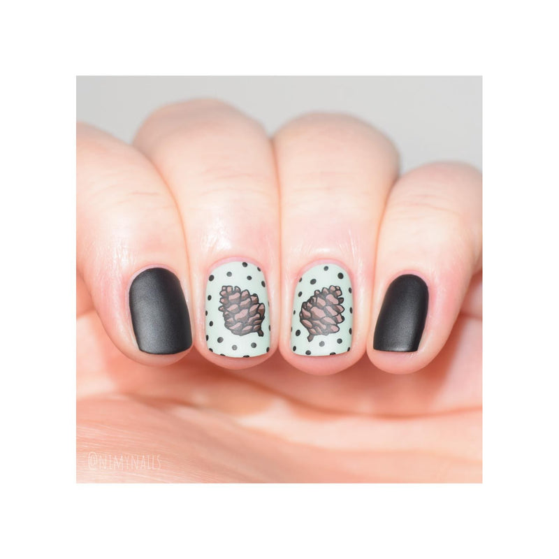 UberChic Beauty Woodland Chic-02 Stamping Plate Pink