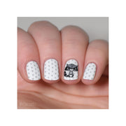 UberChic Beauty Woodland Chic-02 Stamping Plate Rosy Brown