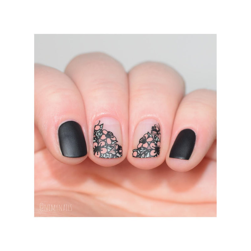 UberChic Beauty Yay Spring! Stamping Plate Light Pink