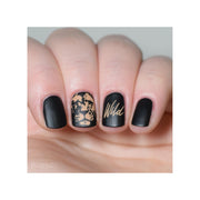 UberChic Beauty Wild & Fierce: Big Cats Stamping Plate Rosy Brown