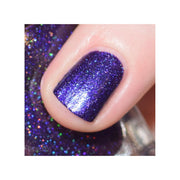 UberChic Beauty Deep Freeze - Holographic Polish Regular Polish Dark Slate Gray