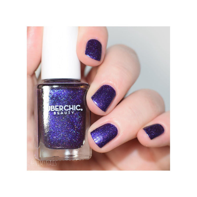 UberChic Beauty Deep Freeze - Holographic Polish Regular Polish Gray