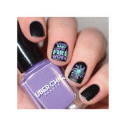 UberChic Beauty Fourth of July-02 Stamping Plate Rosy Brown