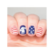 UberChic Beauty Fourth of July-02 Stamping Plate Pink