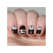 UberChic Beauty Haunted Snow Stamping Plate Rosy Brown
