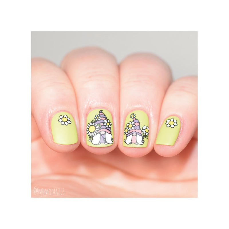 UberChic Beauty Hello Spring Stamping Plate Wheat