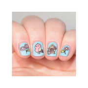 UberChic Beauty Hello Spring Stamping Plate Light Pink