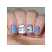 UberChic Beauty It's A Season Of Joy Stamping Plate Rosy Brown
