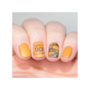UberChic Beauty Let's Taco Bout It Stamping Plate Wheat