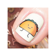UberChic Beauty Let's Taco Bout It Stamping Plate Peach Puff