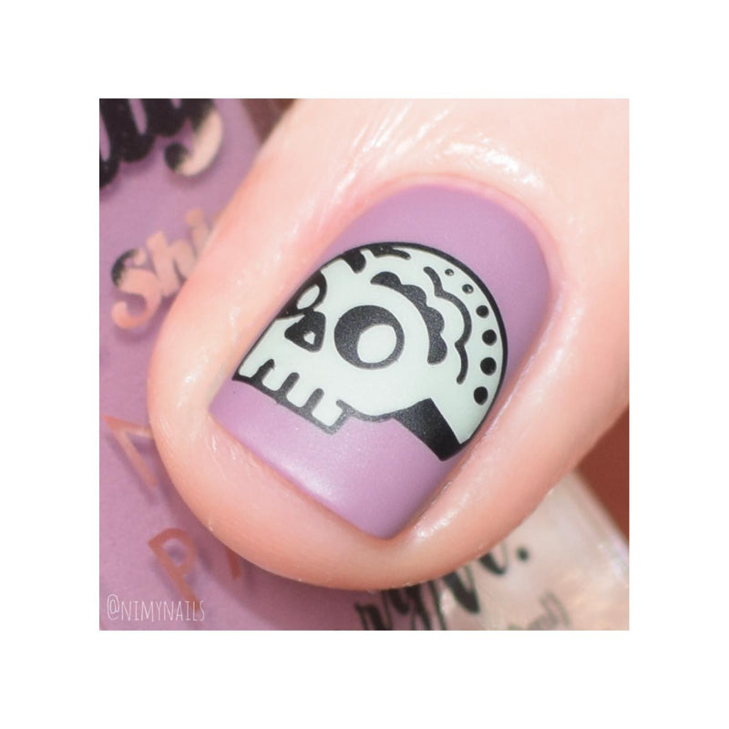 UberChic Beauty Let's Taco Bout It Stamping Plate Thistle