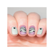 UberChic Beauty Let's Taco Bout It Stamping Plate Light Pink
