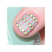 UberChic Beauty Luxe In Lines Stamping Plate Light Gray