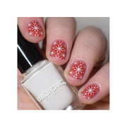 UberChic Beauty Luxe In Lines Stamping Plate Rosy Brown
