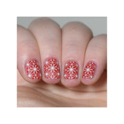 UberChic Beauty Luxe In Lines Stamping Plate Rosy Brown