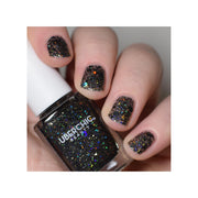 UberChic Beauty Midnight Howl - Holographic Polish Regular Polish Rosy Brown