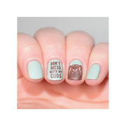UberChic Beauty Mom Mode Stamping Plate Thistle