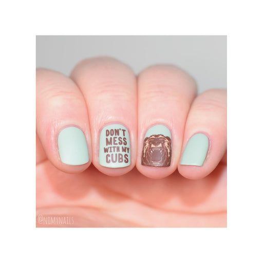 UberChic Beauty Mom Mode Stamping Plate Thistle