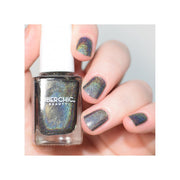 UberChic Beauty No Full Moon Required - Holographic Polish Regular Polish Light Gray