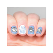 UberChic Beauty Out Of This World Stamping Plate Peach Puff
