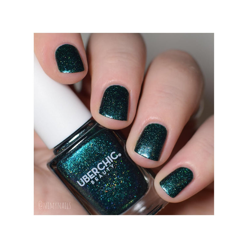 UberChic Beauty Party Dress - Holographic Polish Regular Polish Rosy Brown