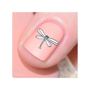 UberChic Beauty Whimsical By Nature-01 Stamping Plate Light Pink