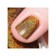 UberChic Beauty Who Spiked The Cocoa? - Holographic Polish Regular Polish Sienna