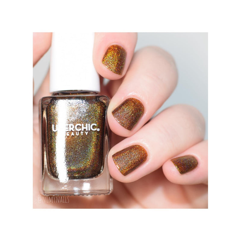 UberChic Beauty Who Spiked The Cocoa? - Holographic Polish Regular Polish Thistle