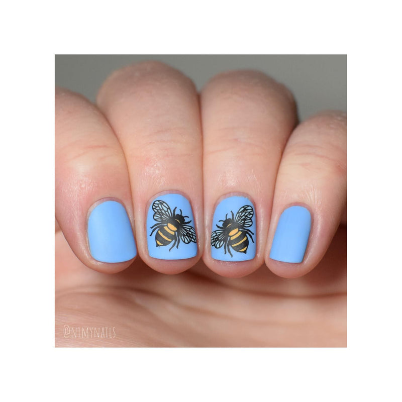 UberChic Beauty Whimsical By Nature-02 Stamping Plate Rosy Brown